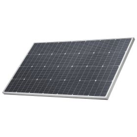 100W Monocrystalline Solar Panel, 23% High-Efficiency Mono PV Module with Stable MC4 Output & Aluminum Frame