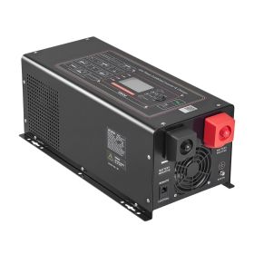 Pure Sine Wave Inverter Charger, 2000W, DC 12V to AC 120V Power Inverter with LCD Display, Remote Control, Low Frequency, GFCI, for RV Camper Hom