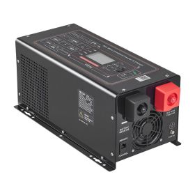 Pure Sine Wave Inverter Charger, 1200W, DC 12V to AC 120V Power Inverter with LCD Display, Remote Control, Low Frequency, for RV Camper Home