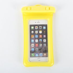IP68 Universal Waterproof Phone Case Water Proof Bag Swim Cover For ; iPhone 13 12 11 Pro Max X XS Samsung S22 Ultra Xiaomi Huawei (Color: Yellow)