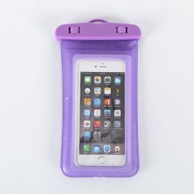 IP68 Universal Waterproof Phone Case Water Proof Bag Swim Cover For ; iPhone 13 12 11 Pro Max X XS Samsung S22 Ultra Xiaomi Huawei (Color: Purple)