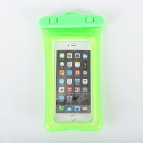 IP68 Universal Waterproof Phone Case Water Proof Bag Swim Cover For ; iPhone 13 12 11 Pro Max X XS Samsung S22 Ultra Xiaomi Huawei (Color: Green)
