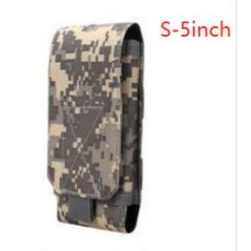 Molle Mobile Phone Bag Waist Bag Men's Sports Running Coin Purse Universal Multifunctional Vertical Belt Portable Wear Belt (Option: 6style-S 5inch)